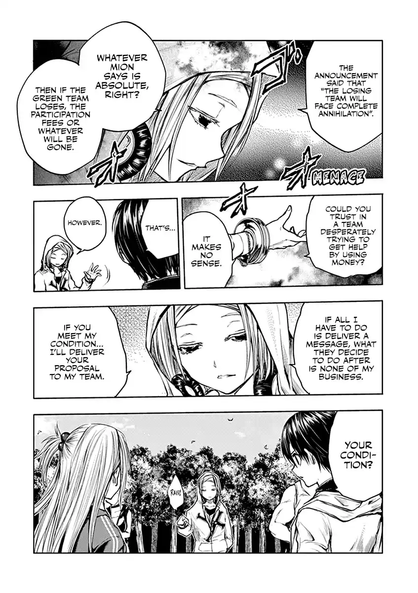 Battle in 5 Seconds After Meeting Vol. 4 Ch. 36 To the Blue Team