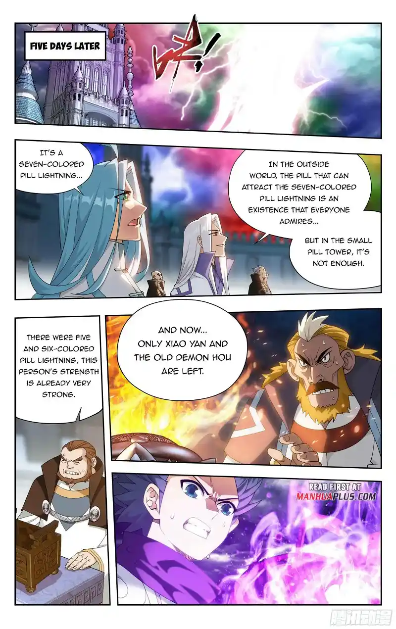 Battle Through The Heavens Chapter 383.5