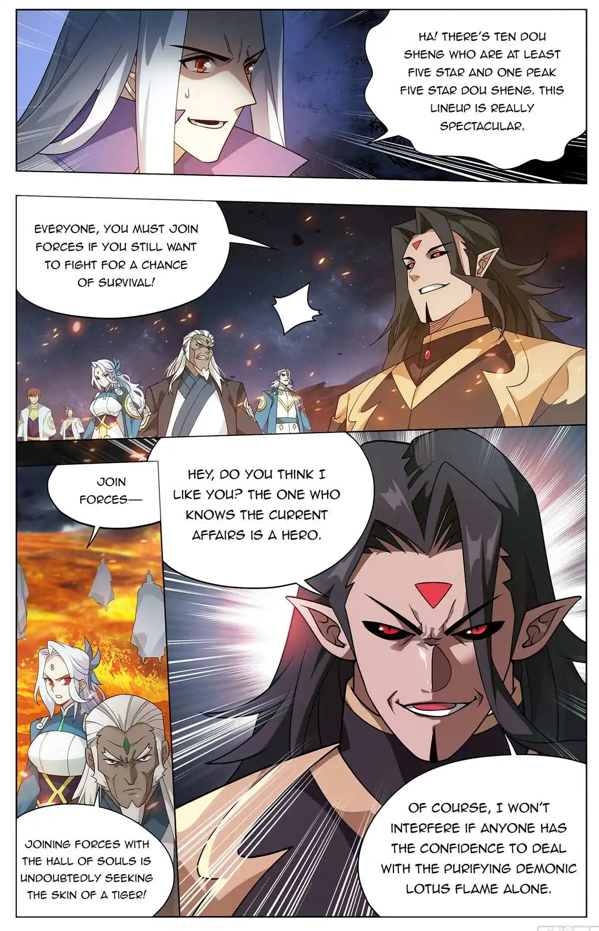 Battle Through the Heavens Chapter 421