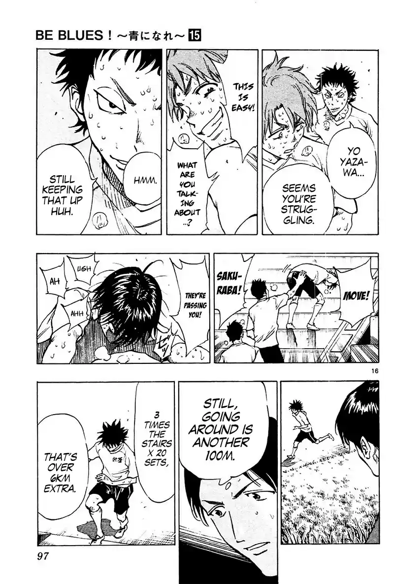 BE BLUES ~Ao ni nare~ Vol. 15 Ch. 142 Trauma