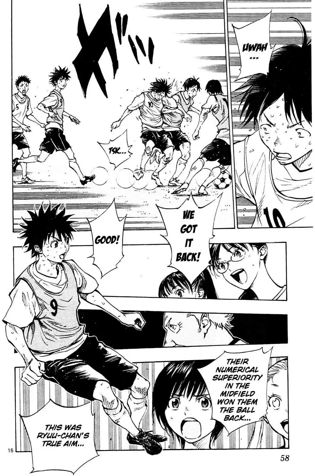 BE BLUES ~Ao ni nare~ Vol. 16 Ch. 150 Koumei's Anticipation