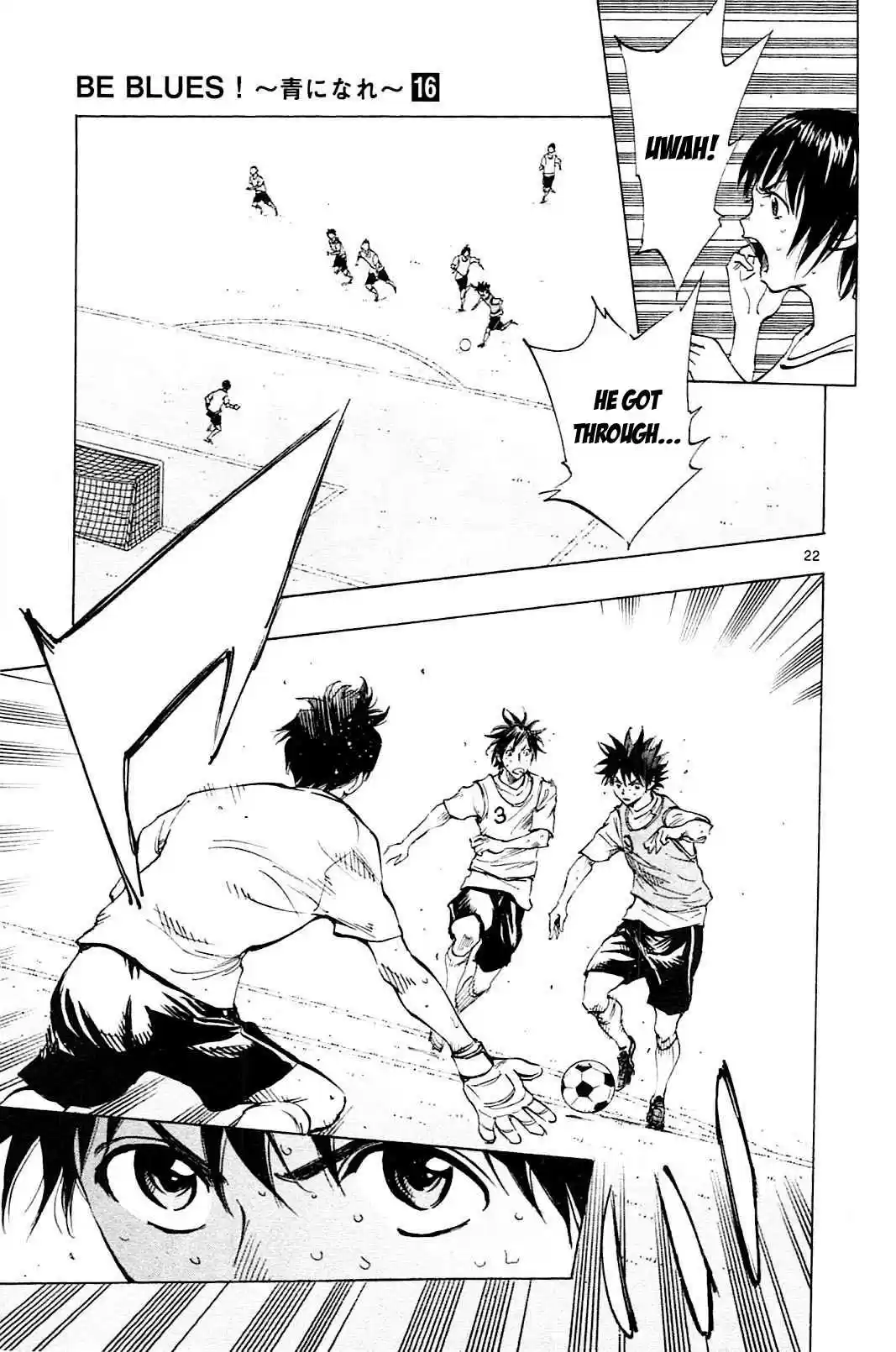 BE BLUES ~Ao ni nare~ Vol. 16 Ch. 150 Koumei's Anticipation