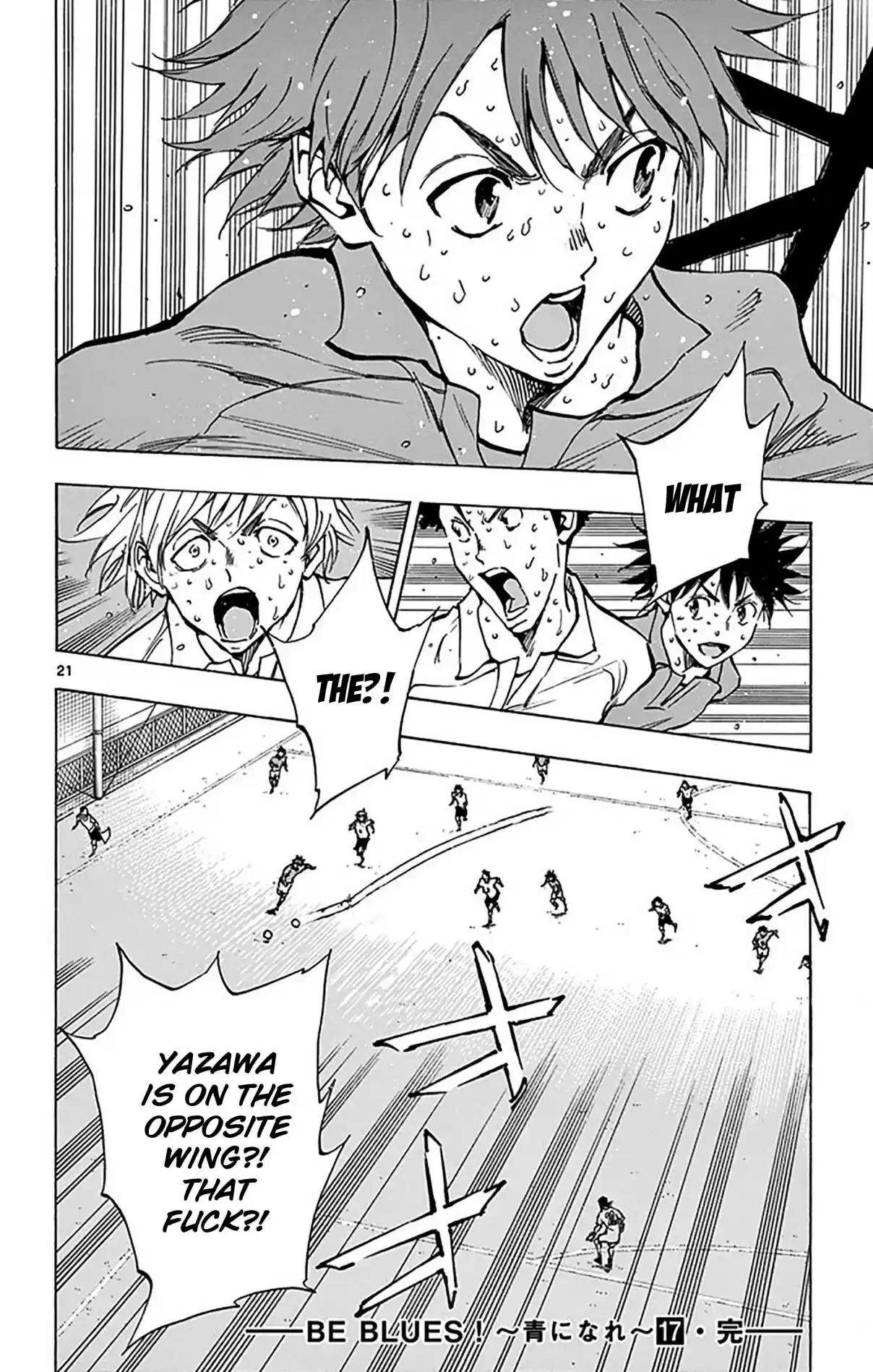 BE BLUES ~Ao ni nare~ Vol. 17 Ch. 167 The Time has Come!