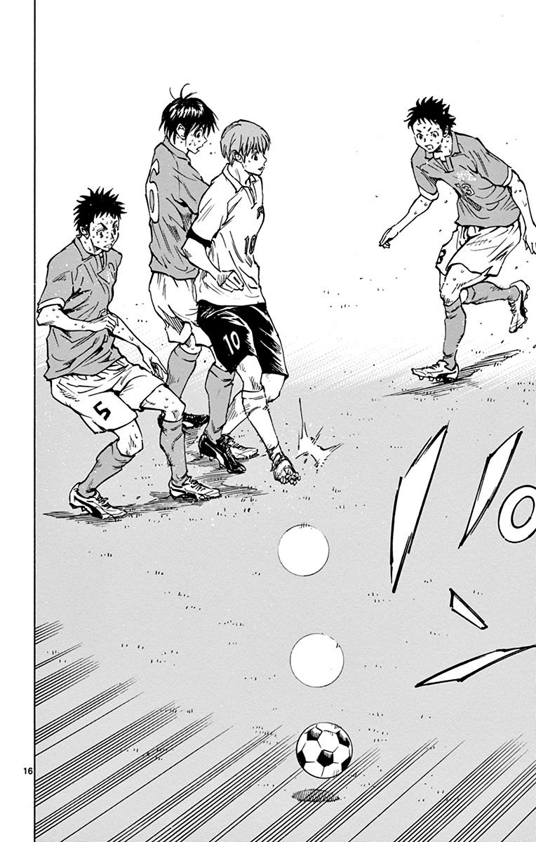 BE BLUES ~Ao ni nare~ Vol. 18 Ch. 172 Busou's Number 10 Role