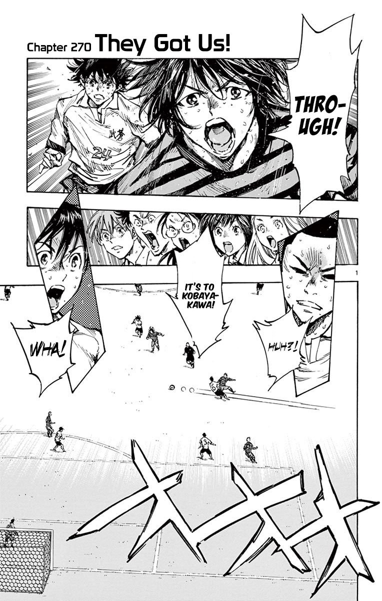 BE BLUES ~Ao ni nare~ Vol. 28 Ch. 270 They Got Us!