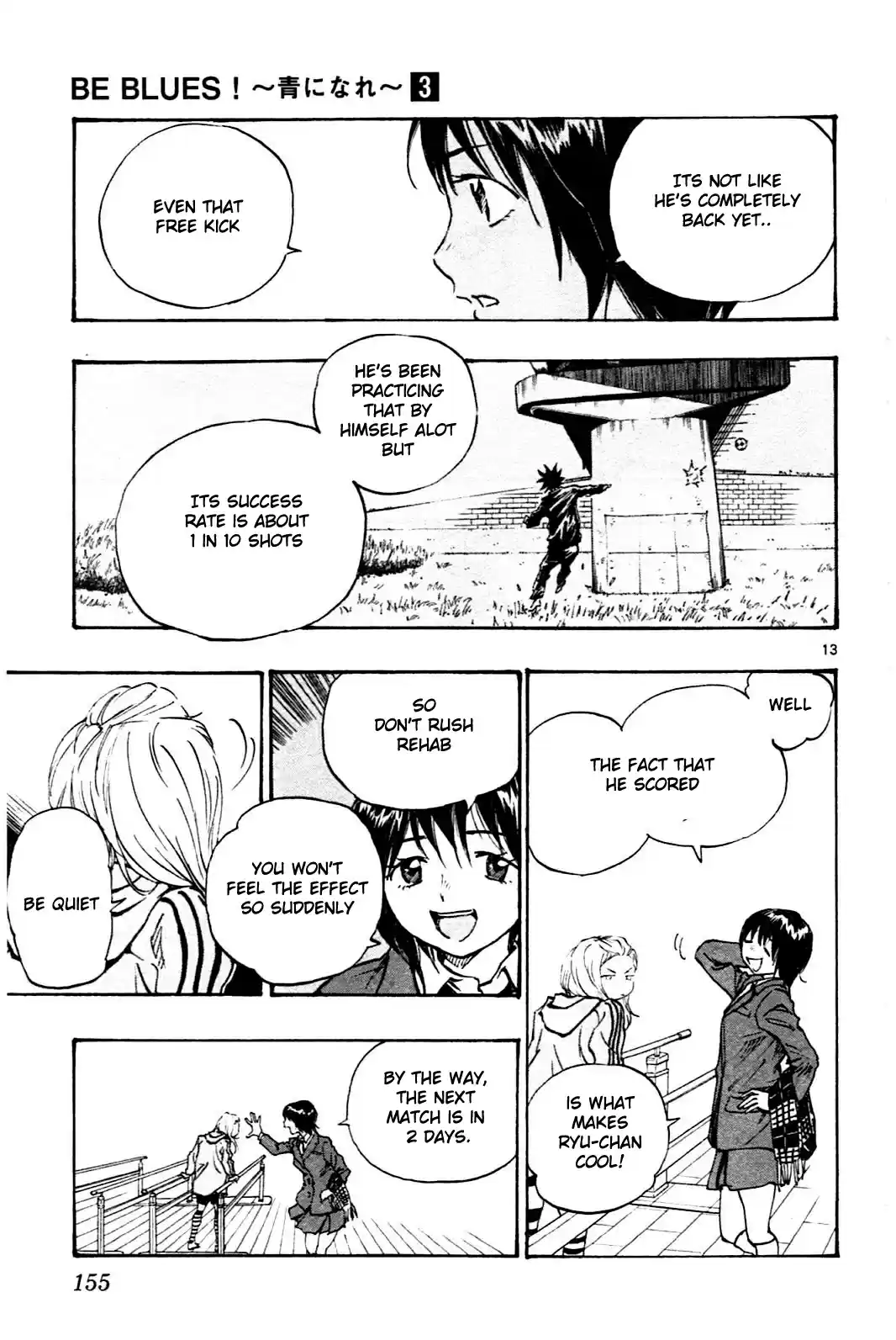 BE BLUES ~Ao ni nare~ Vol. 3 Ch. 25 Who is Ichijyou Ryu