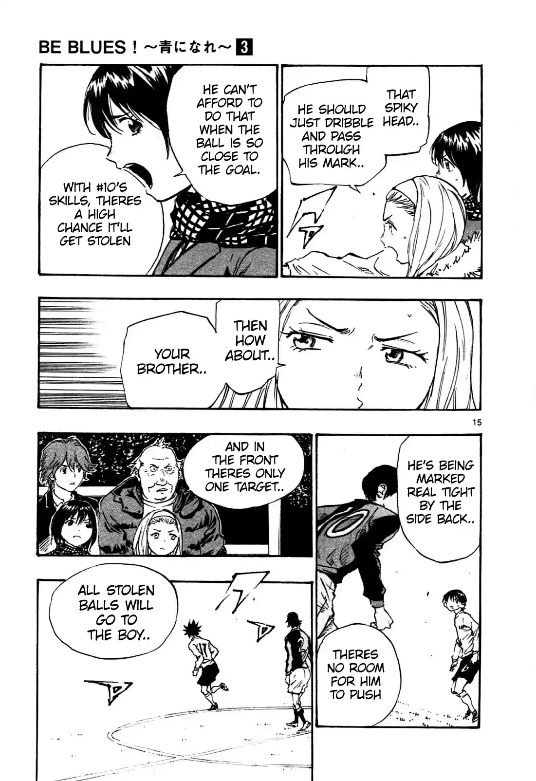 BE BLUES ~Ao ni nare~ Vol. 3 Ch. 27 Can't Do Anything