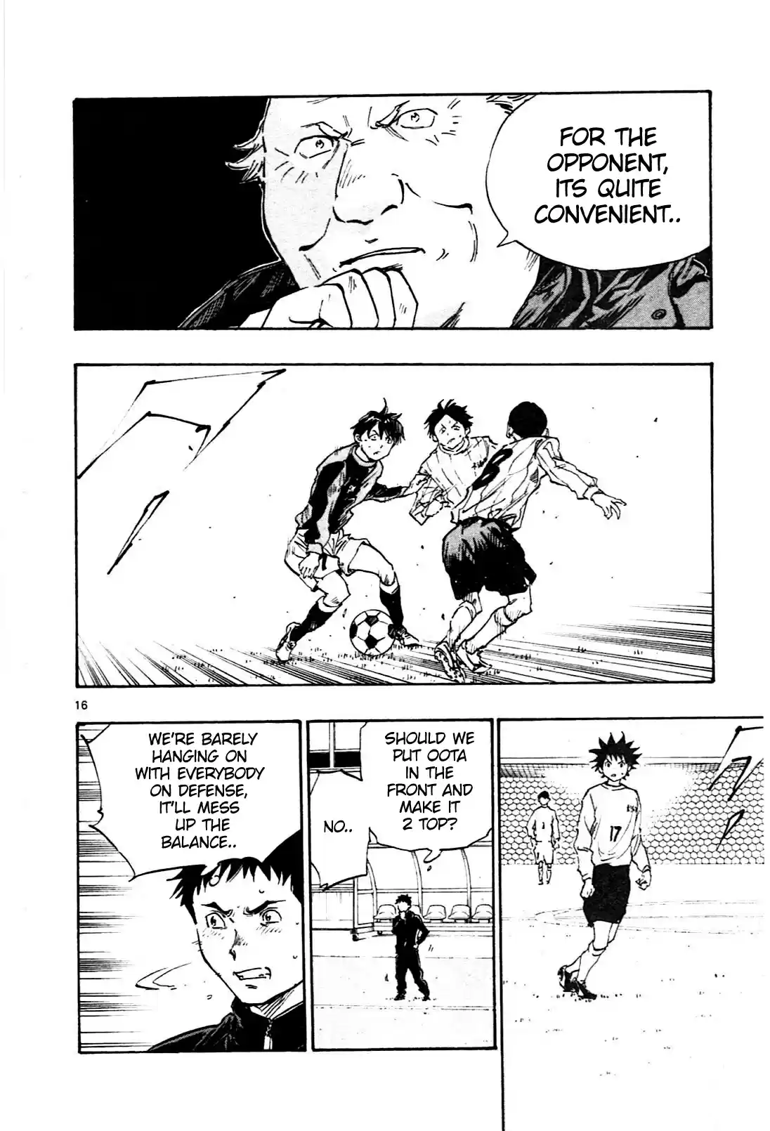 BE BLUES ~Ao ni nare~ Vol. 3 Ch. 27 Can't Do Anything