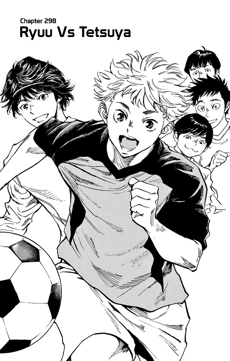 BE BLUES ~Ao ni nare~ Vol. 30 Ch. 298 Ryuu vs Tetsuya