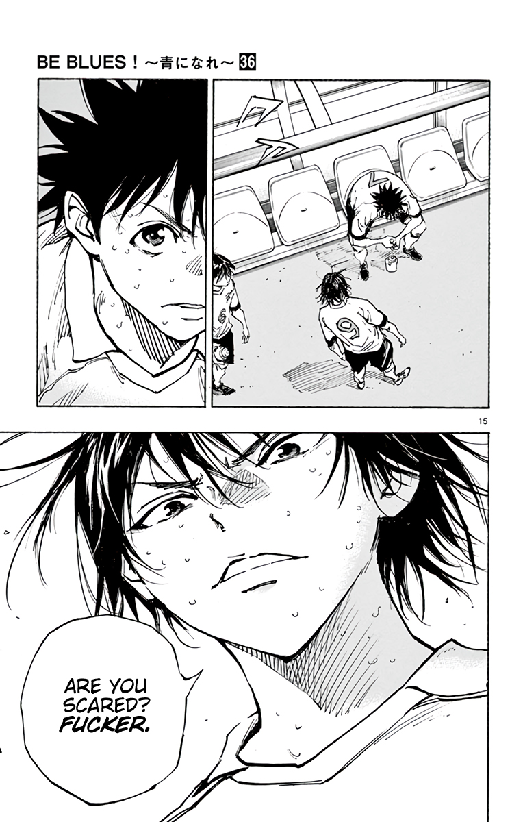 BE BLUES ~Ao ni nare~ Vol. 36 Ch. 350 Significance