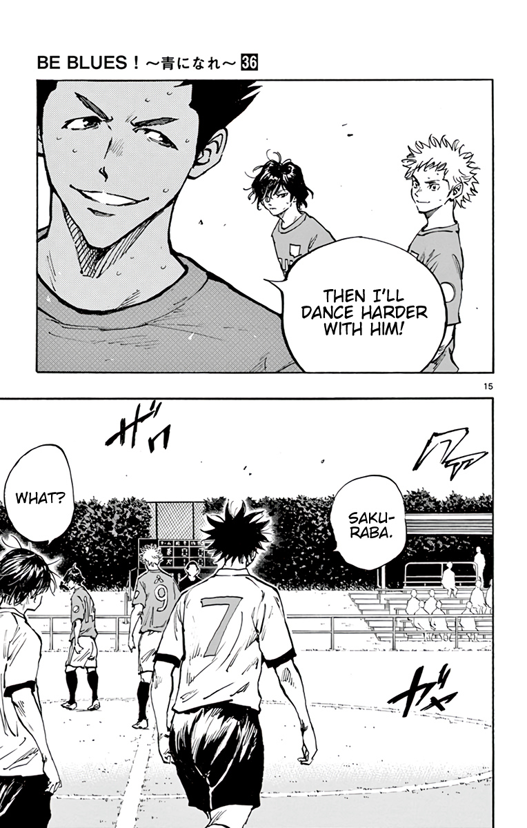 BE BLUES ~Ao ni nare~ Vol. 36 Ch. 351 Drawing the Line