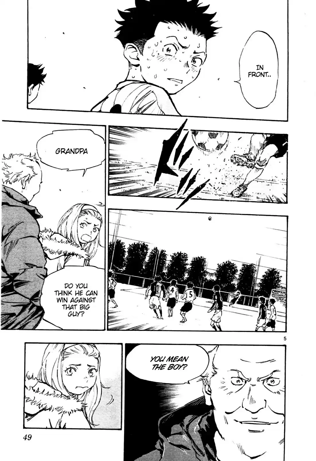 BE BLUES ~Ao ni nare~ Vol. 4 Ch. 30 Strong One