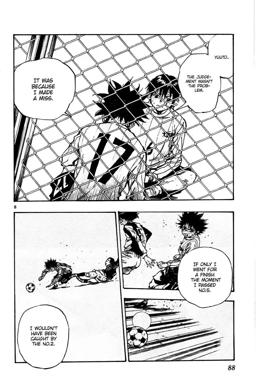 BE BLUES ~Ao ni nare~ Vol. 4 Ch. 32 I Want To Change