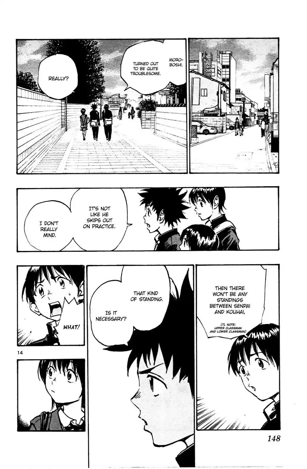 BE BLUES ~Ao ni nare~ Vol. 4 Ch. 35 Moroboshi's Style