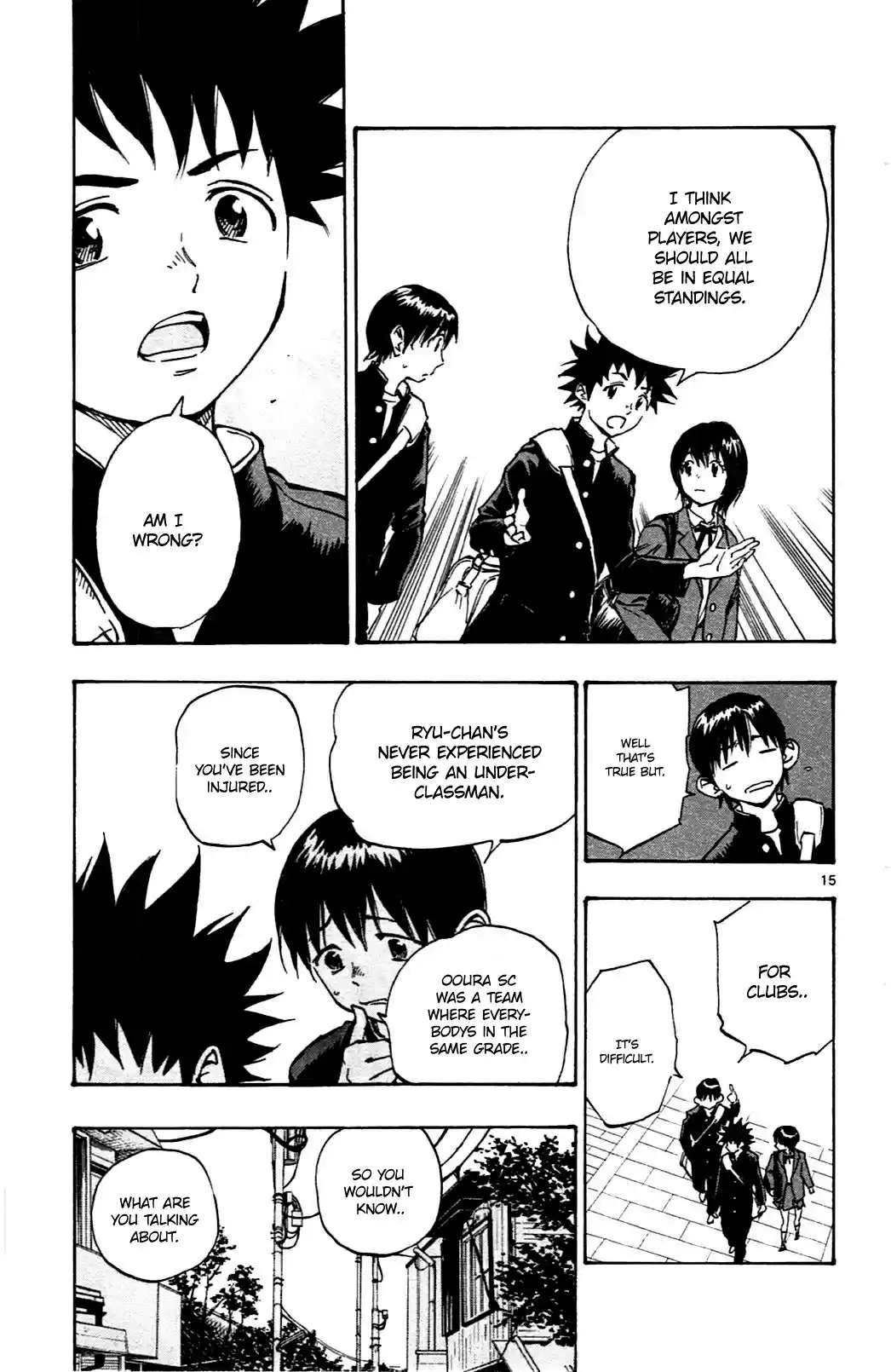 BE BLUES ~Ao ni nare~ Vol. 4 Ch. 35 Moroboshi's Style