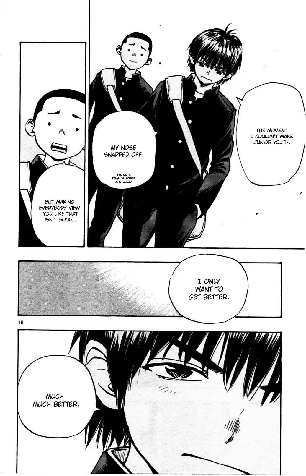 BE BLUES ~Ao ni nare~ Vol. 4 Ch. 35 Moroboshi's Style