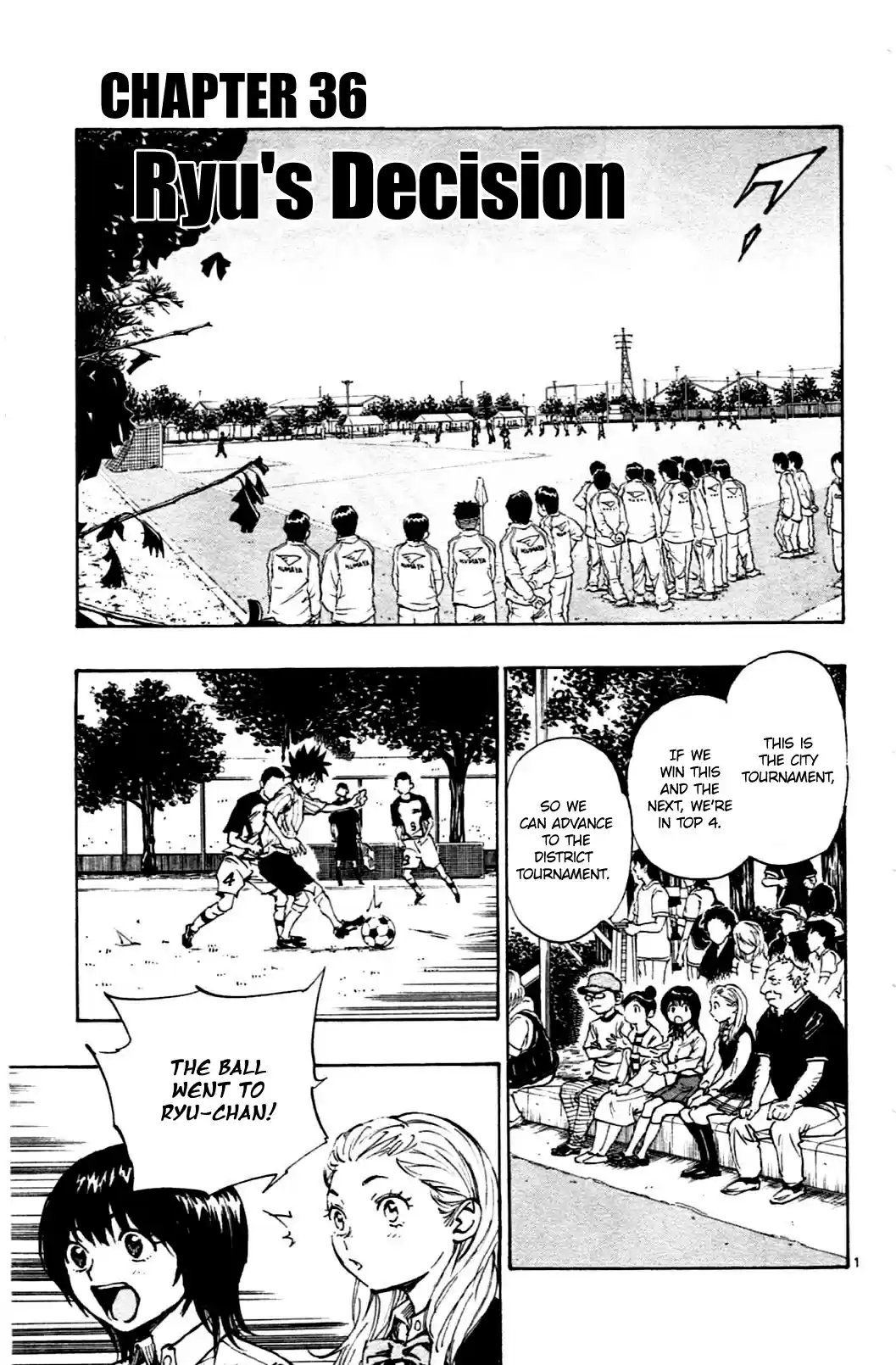 BE BLUES ~Ao ni nare~ Vol. 4 Ch. 36 Ryu's Decision