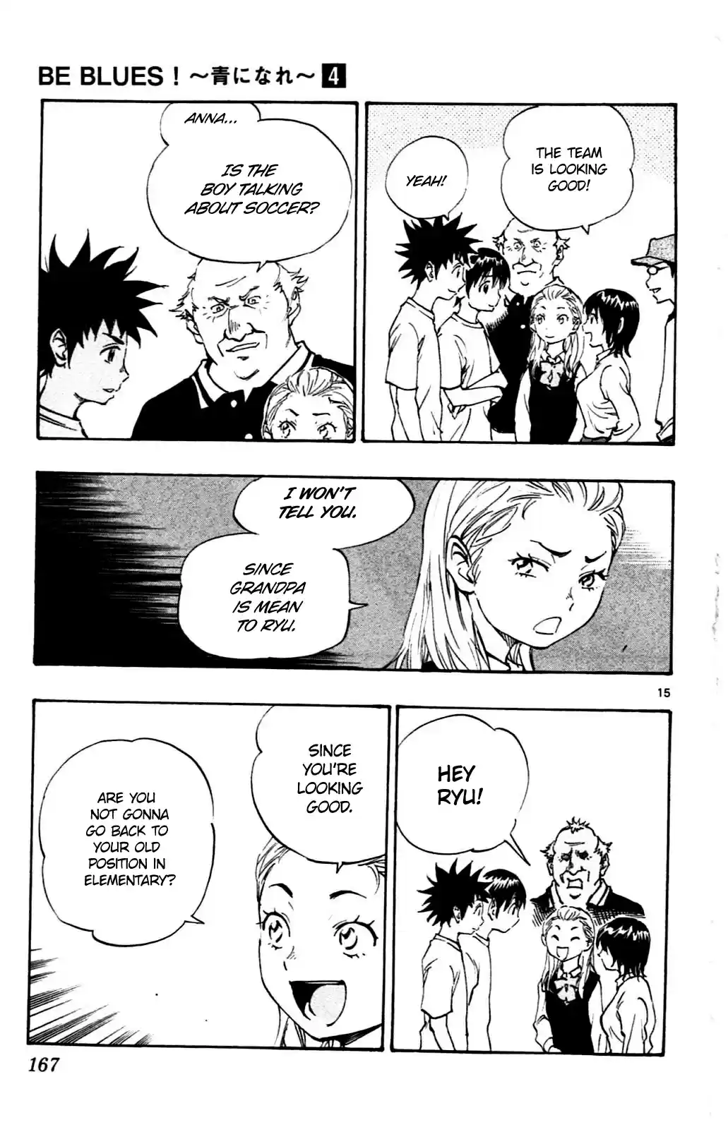 BE BLUES ~Ao ni nare~ Vol. 4 Ch. 36 Ryu's Decision