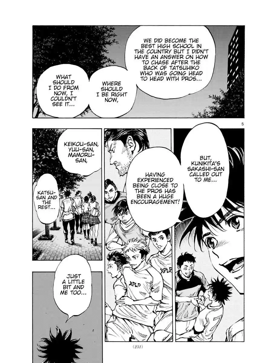 BE BLUES ~Ao ni nare~ Vol. 41 Ch. 400 Because I'm a Football Player