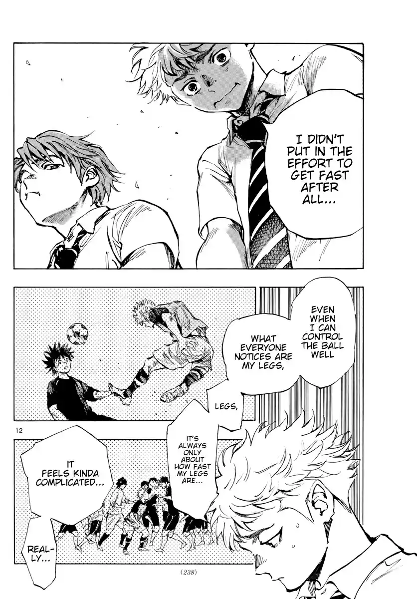 BE BLUES ~Ao ni nare~ Vol. 41 Ch. 400 Because I'm a Football Player