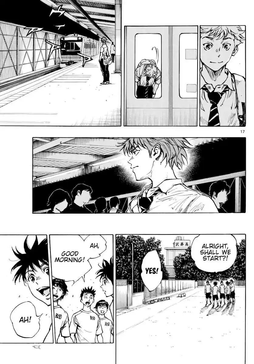 BE BLUES ~Ao ni nare~ Vol. 41 Ch. 400 Because I'm a Football Player