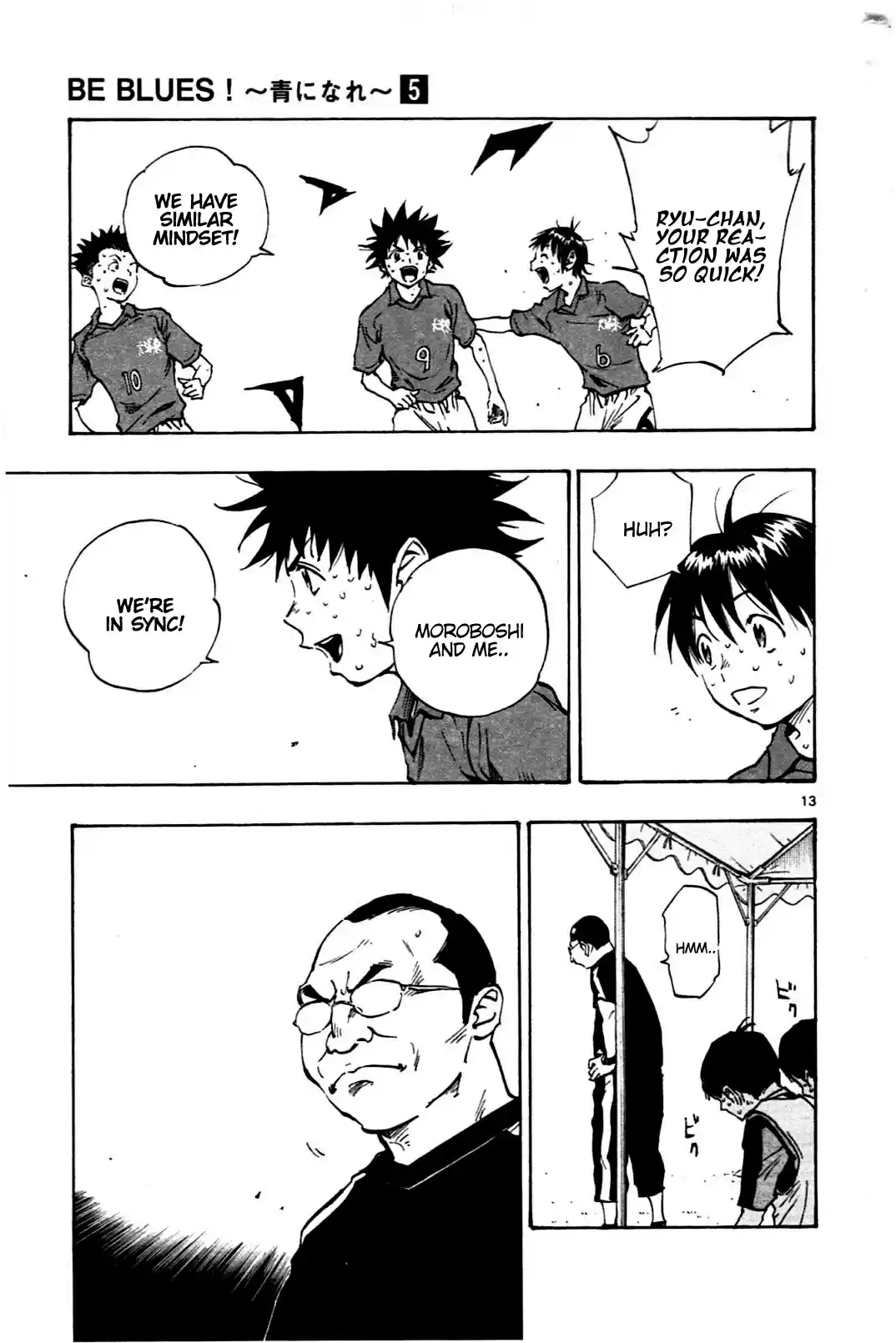 BE BLUES ~Ao ni nare~ Vol. 5 Ch. 40 Ryu & Moboroshi