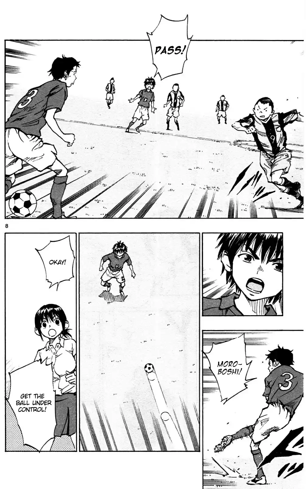 BE BLUES ~Ao ni nare~ Vol. 5 Ch. 43 Panic