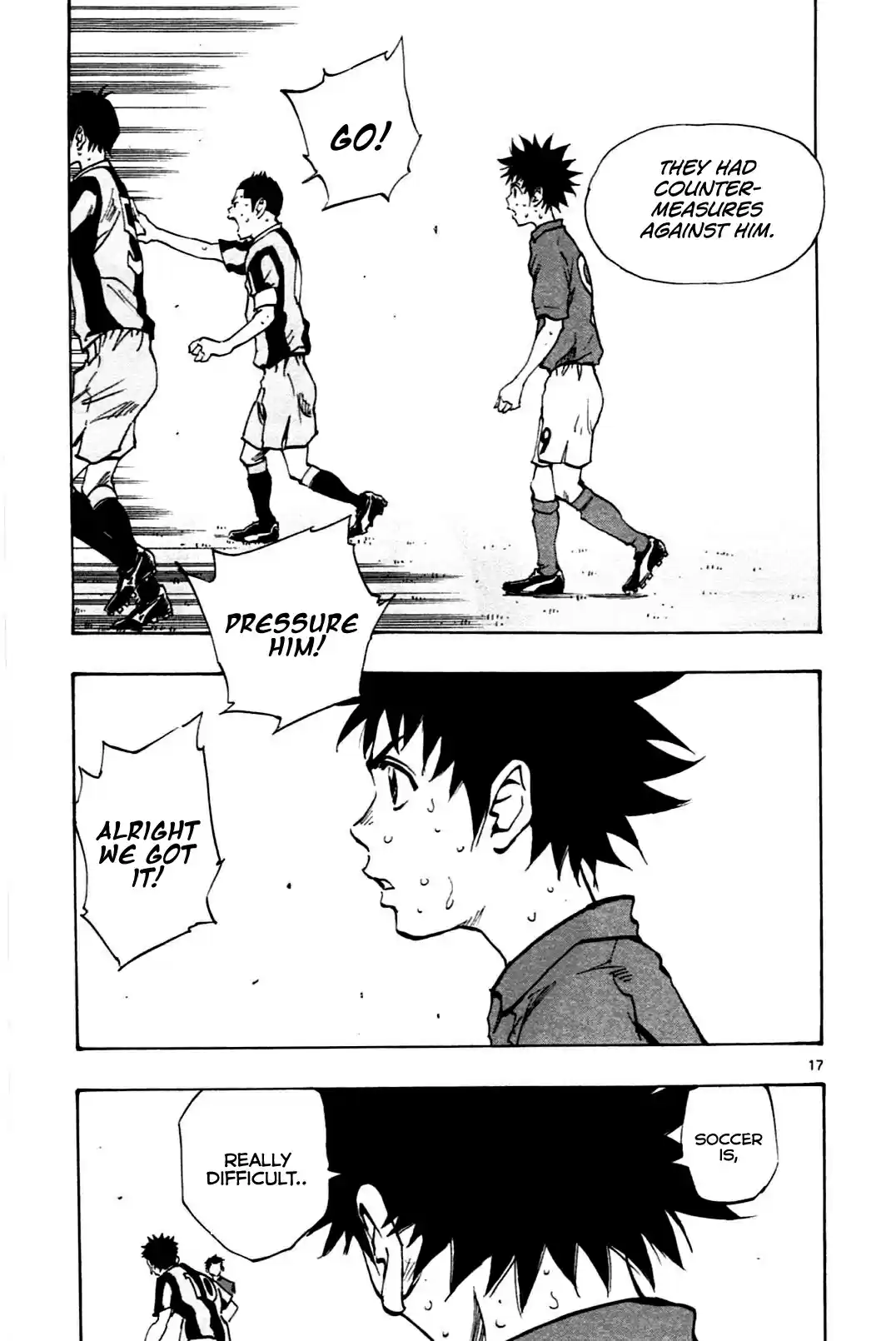 BE BLUES ~Ao ni nare~ Vol. 5 Ch. 43 Panic