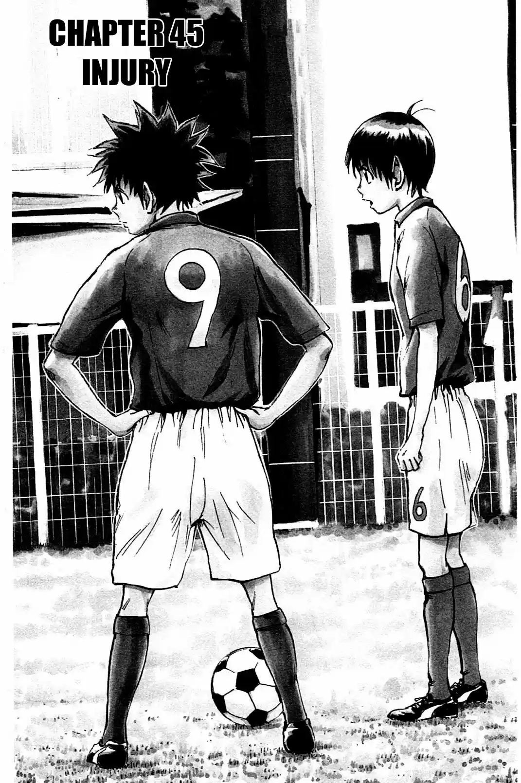 BE BLUES ~Ao ni nare~ Vol. 5 Ch. 45 Injury