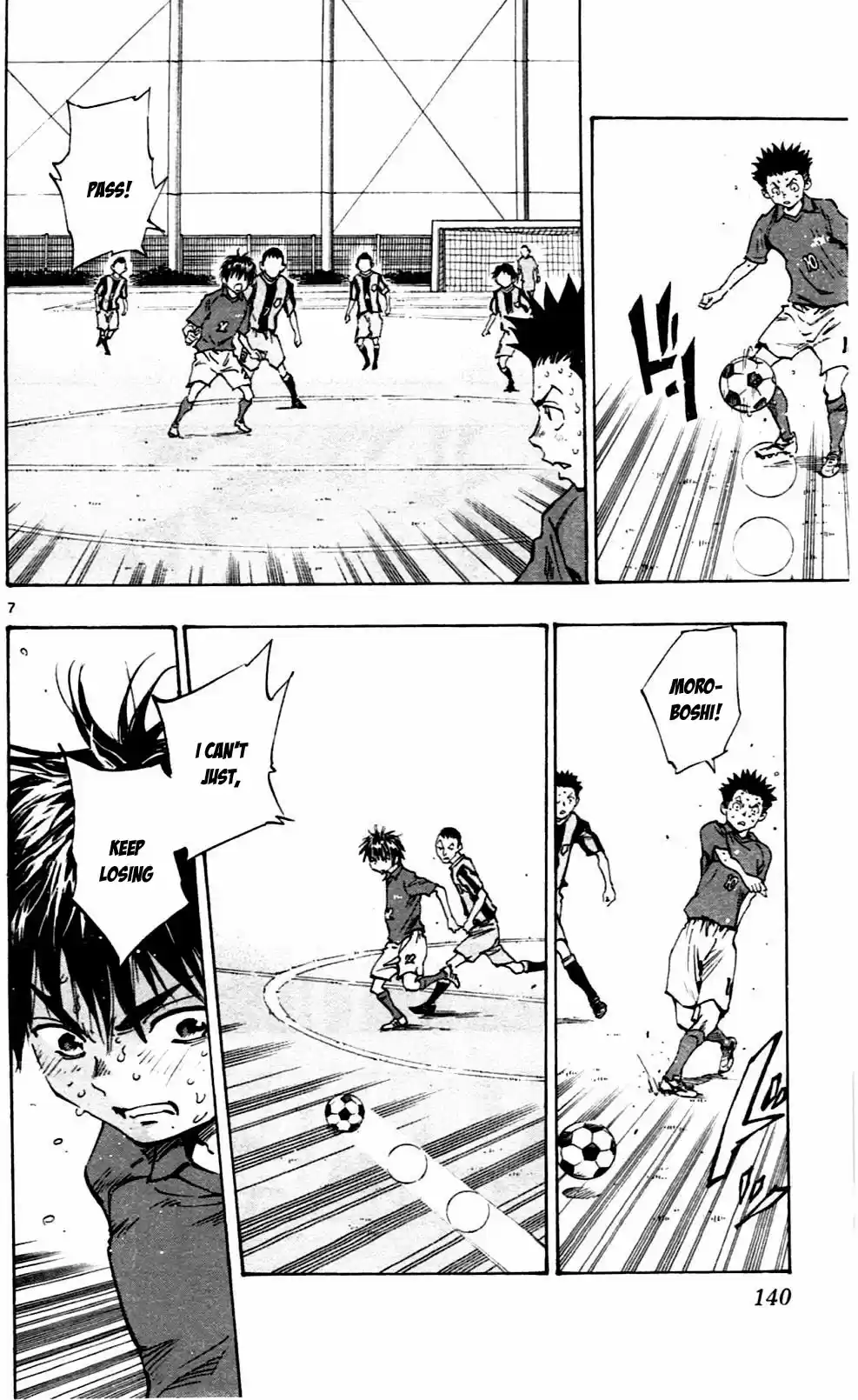 BE BLUES ~Ao ni nare~ Vol. 5 Ch. 45 Injury