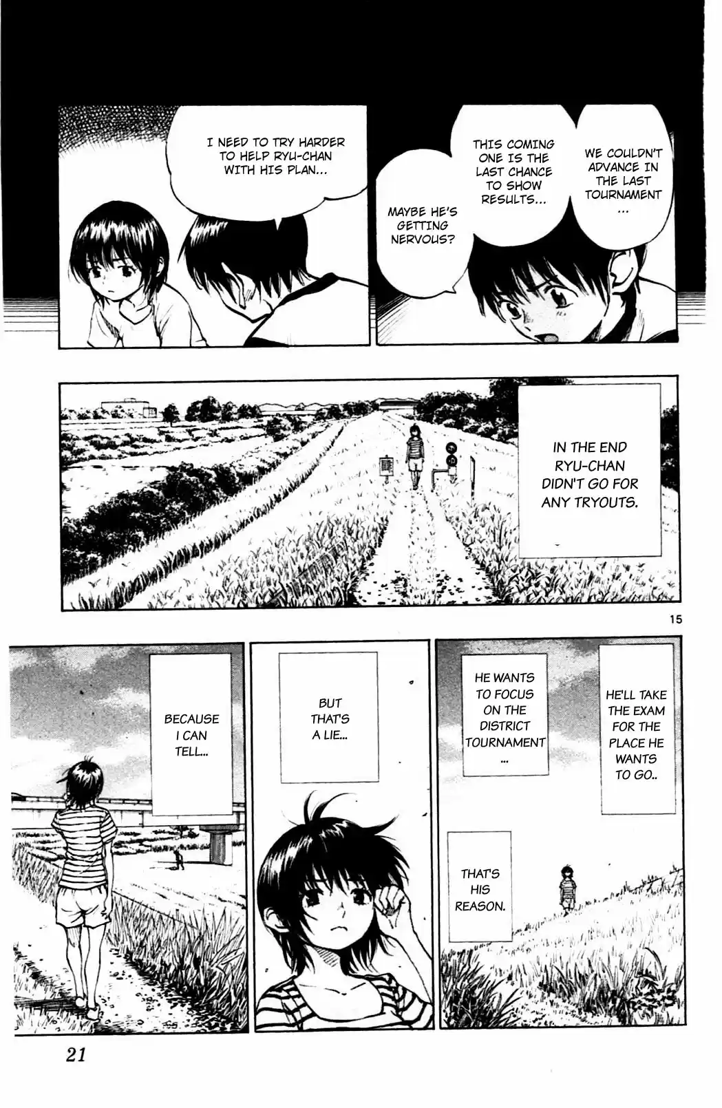 BE BLUES ~Ao ni nare~ Vol. 6 Ch. 48 Future path