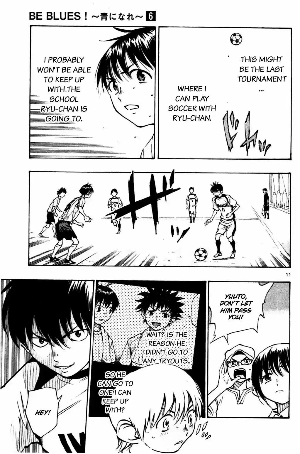 BE BLUES ~Ao ni nare~ Vol. 6 Ch. 49 Yuuto's Hesitation