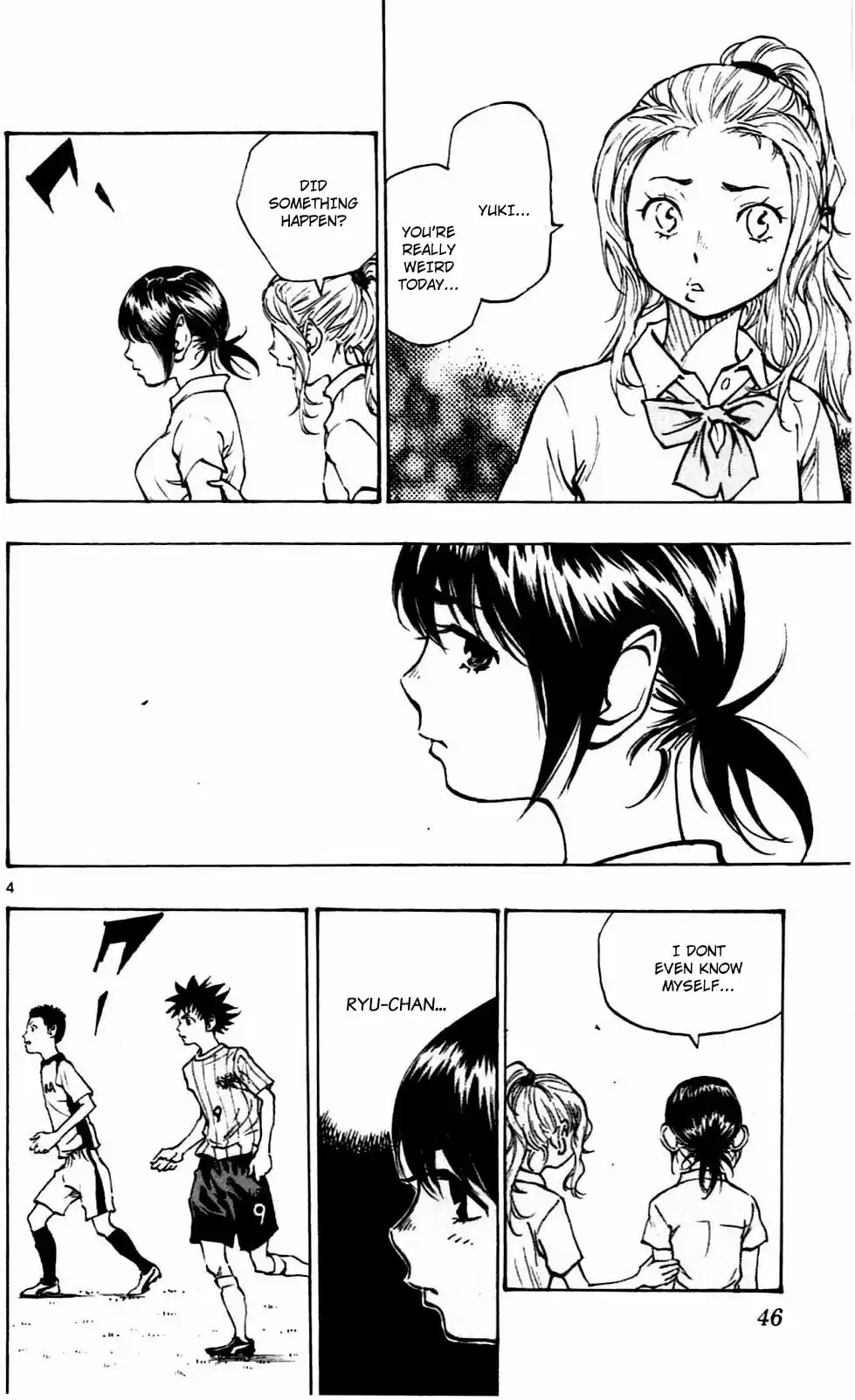 BE BLUES ~Ao ni nare~ Vol. 6 Ch. 50 Counter attack on the right side!