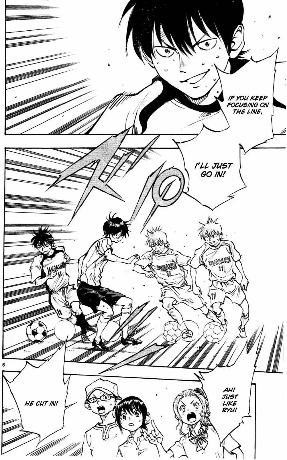 BE BLUES ~Ao ni nare~ Vol. 6 Ch. 50 Counter attack on the right side!