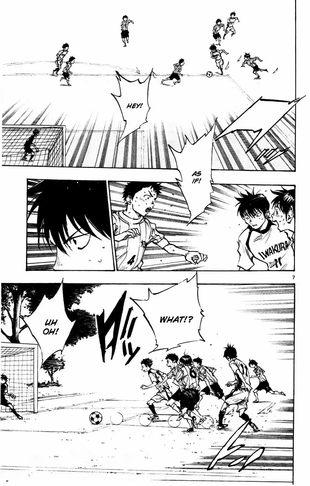 BE BLUES ~Ao ni nare~ Vol. 6 Ch. 50 Counter attack on the right side!