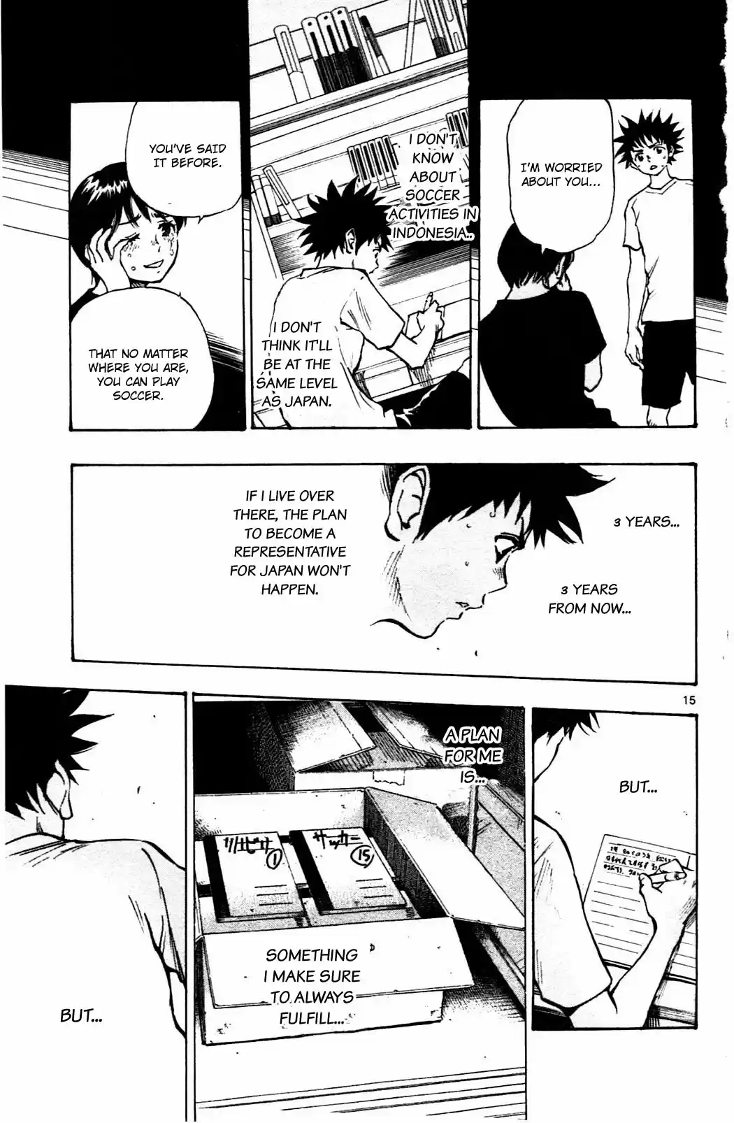 BE BLUES ~Ao ni nare~ Vol. 6 Ch. 53 Ryu's struggles