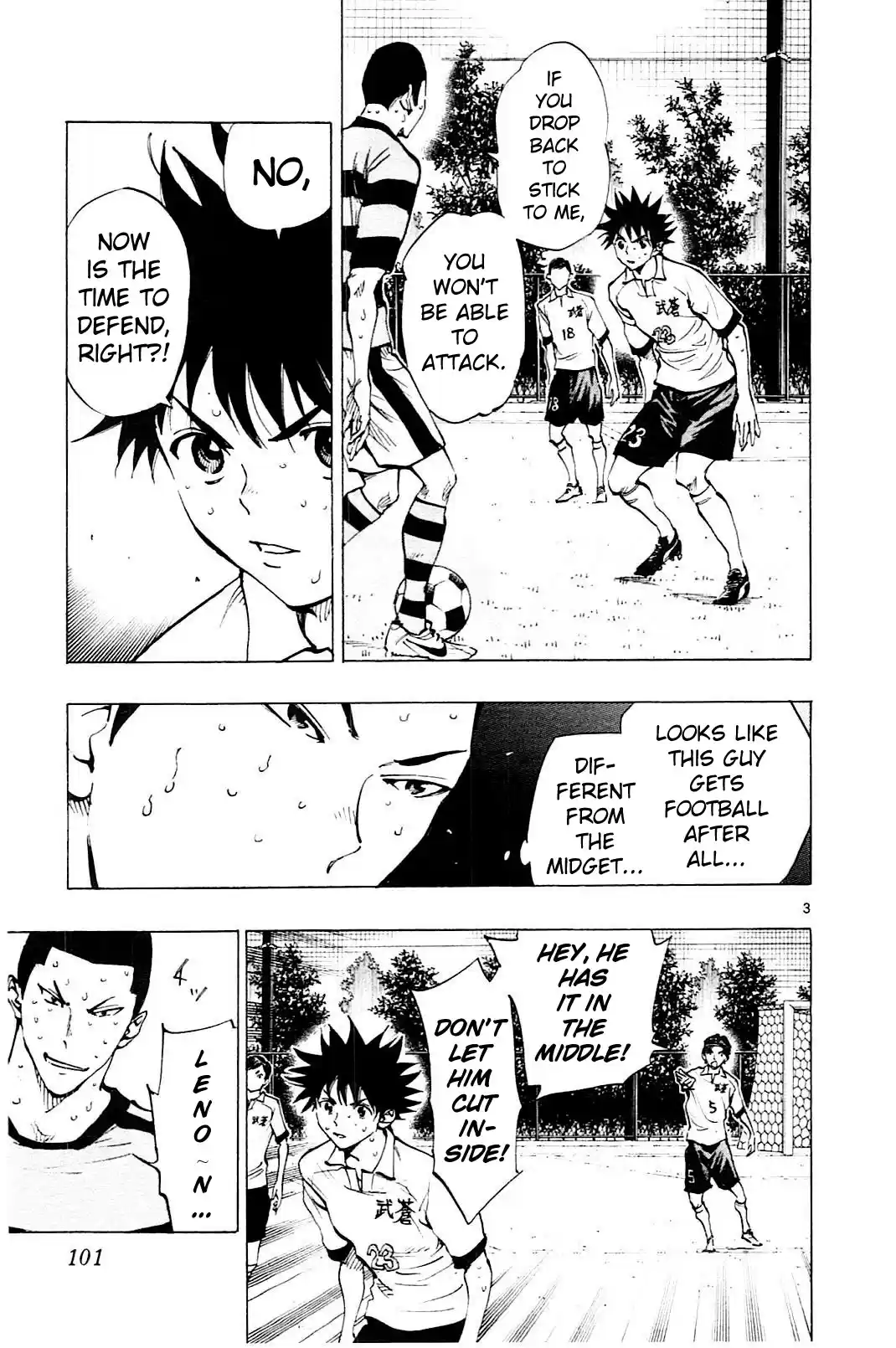 Be Blues ~Ao Ni Nare~ Vol.11 Chapter 103: Noa Unleashed