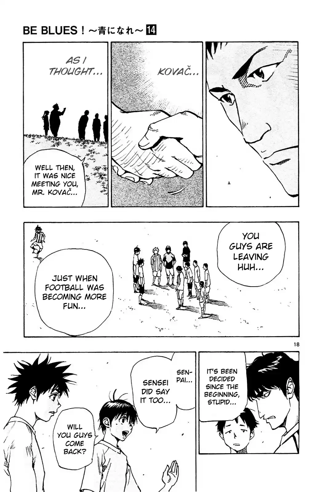 Be Blues! - Ao ni Nare vol.14 ch.130