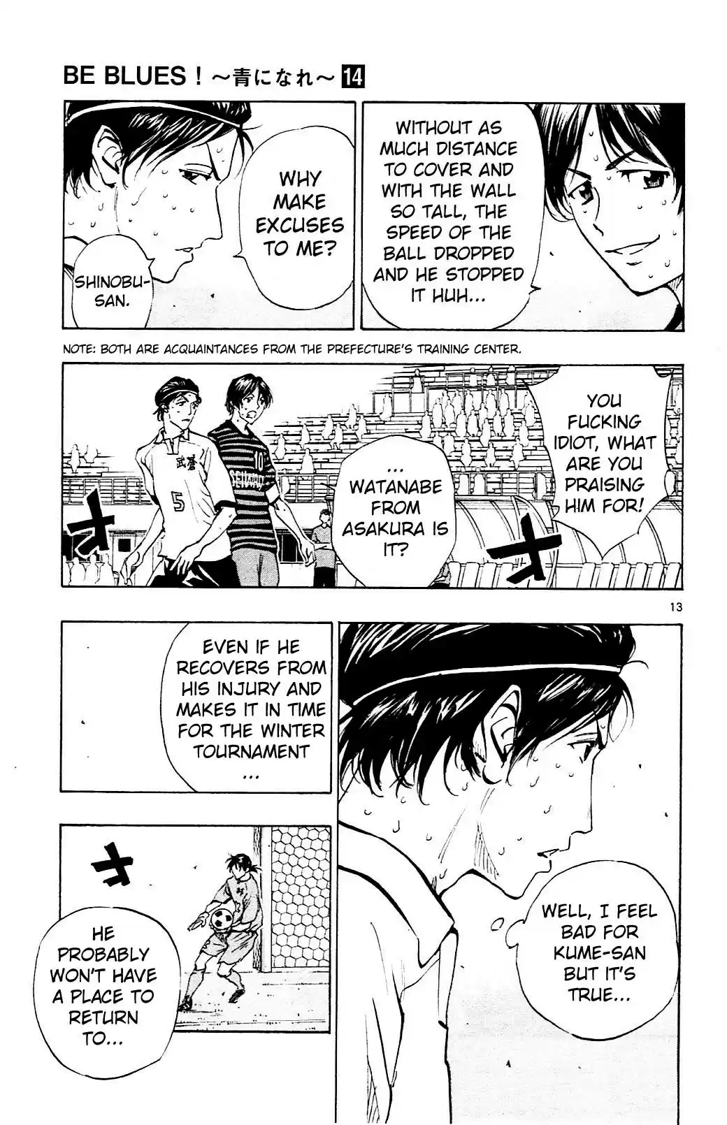 Be Blues! - Ao ni Nare vol.14 ch.133