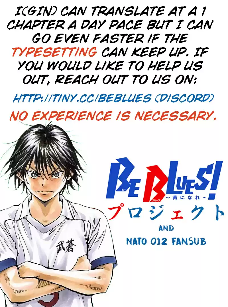 Be Blues! - Ao ni Nare vol.15 ch.138