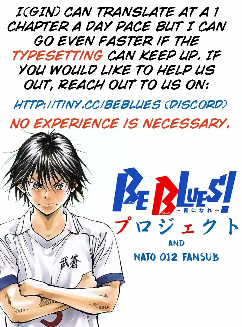 Be Blues! - Ao ni Nare vol.15 ch.144
