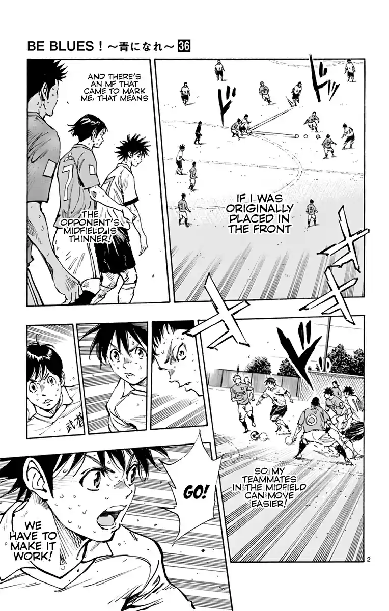 Be Blues! - Ao ni Nare vol.36 ch.355