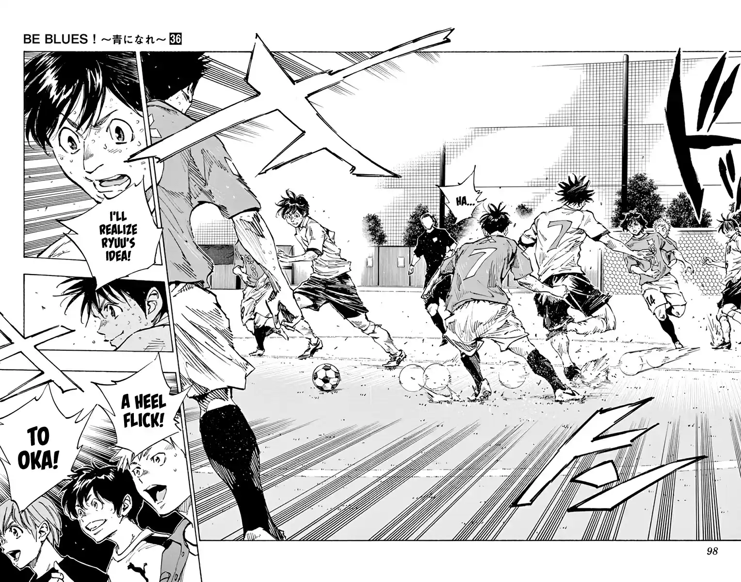 Be Blues! - Ao ni Nare vol.36 ch.355