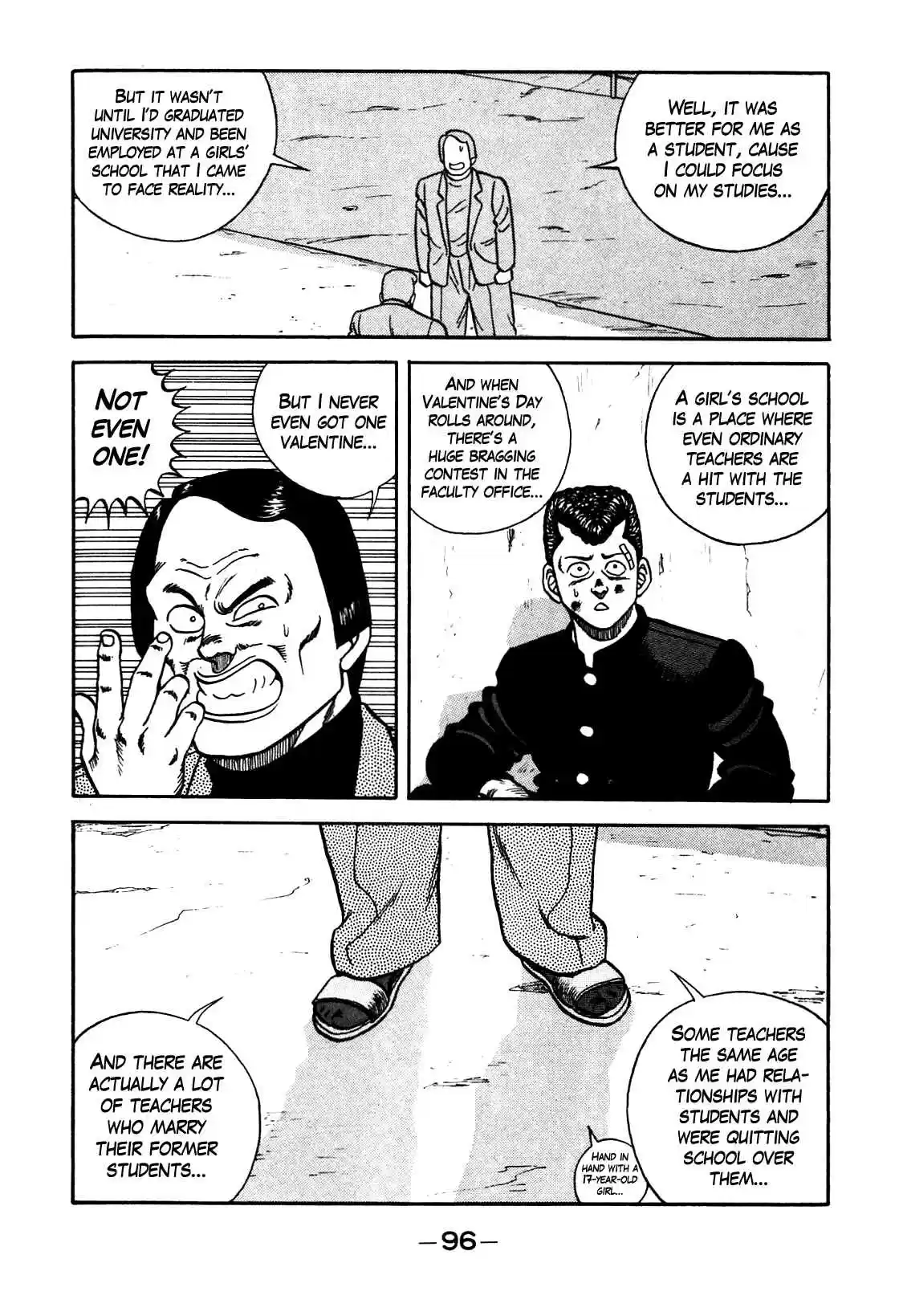 Be Bop High School Vol. 11 Ch. 95 The Hot Blooded Teacher's Lesson on Youth