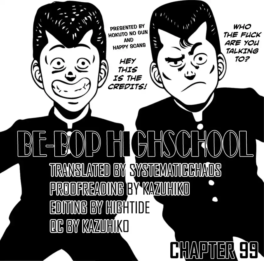 Be Bop High School Vol. 11 Ch. 99 The Devoted Bastard's Embarrassing Life