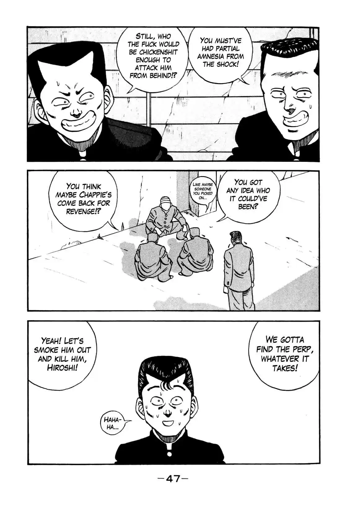 Be Bop High School Vol. 12 Ch. 101 The Violent Youth's Aftermath