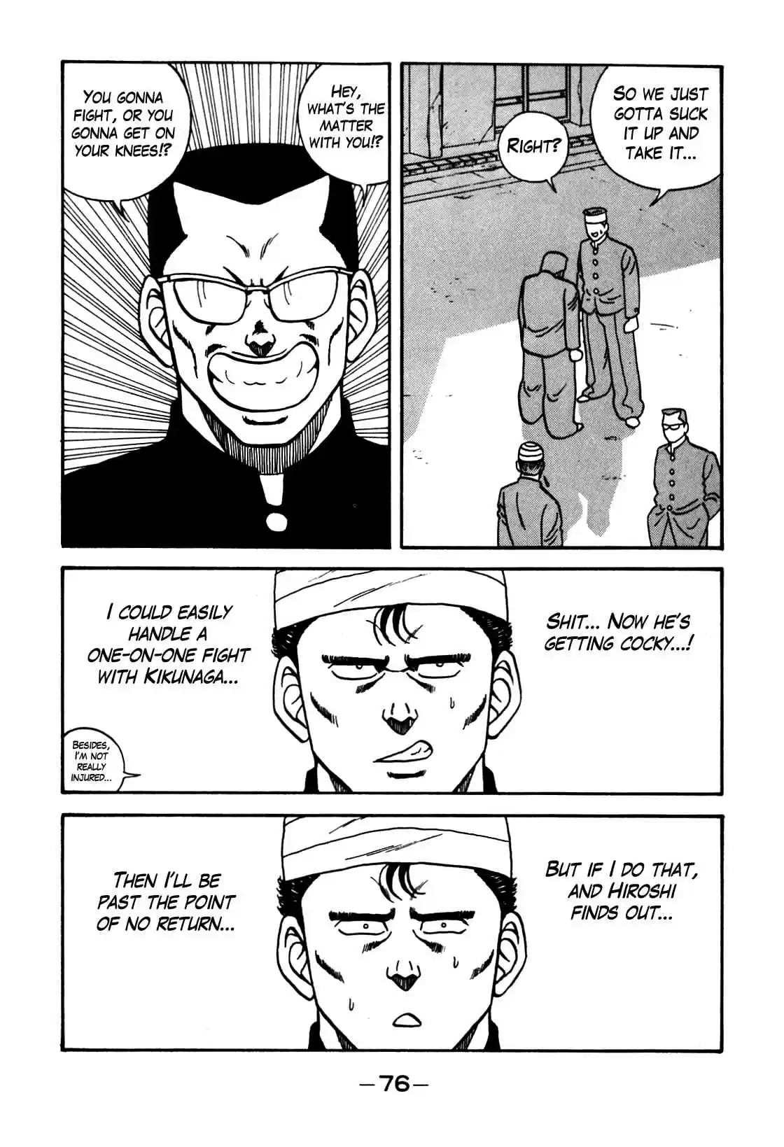 Be Bop High School Vol. 12 Ch. 102 The Bullshitter's Beeline to Thievery