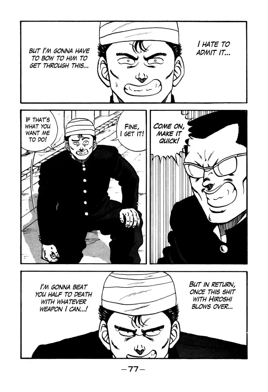 Be Bop High School Vol. 12 Ch. 102 The Bullshitter's Beeline to Thievery