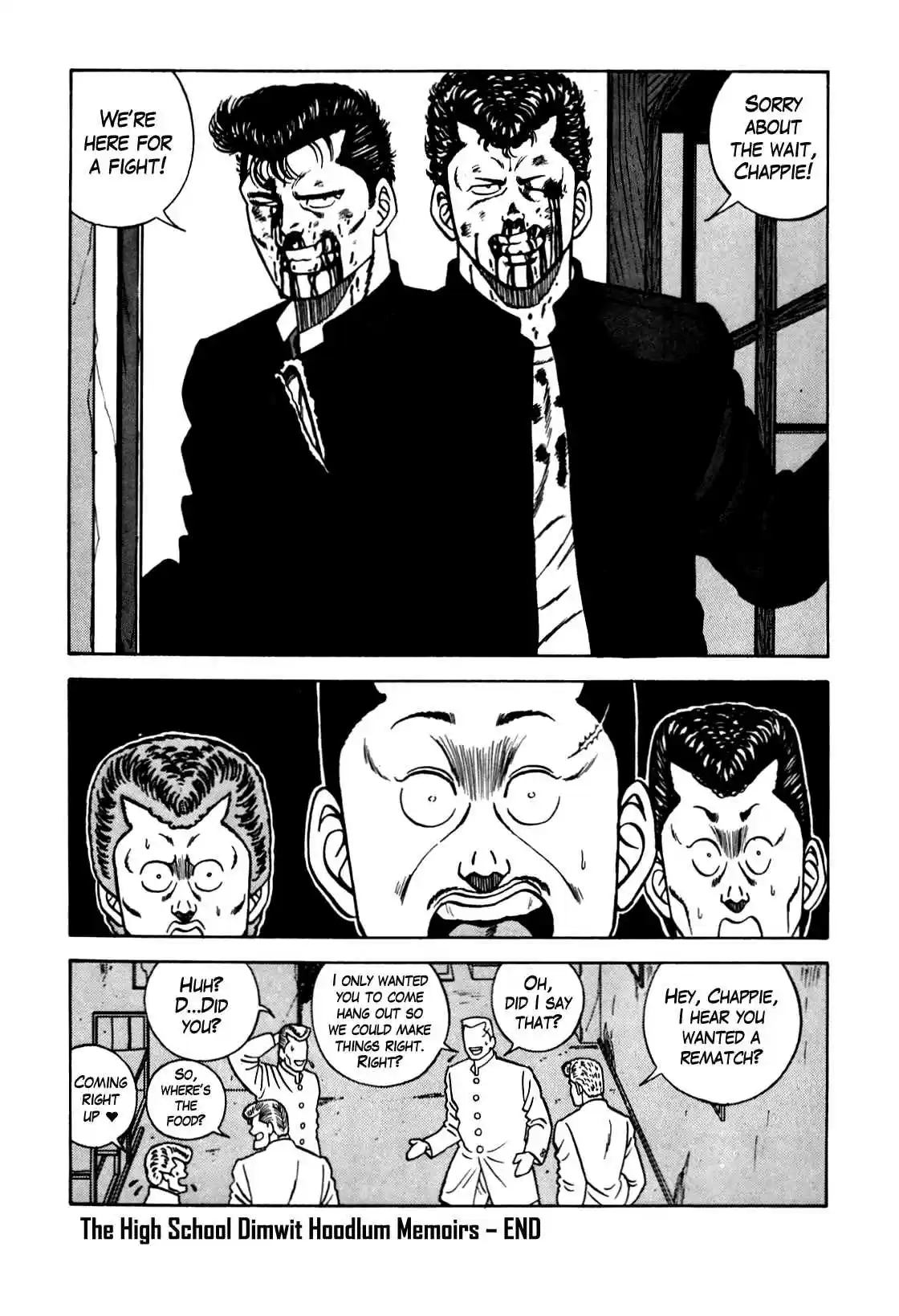 Be Bop High School Vol. 12 Ch. 104 The High School Dimwit Hoodlum Memoirs