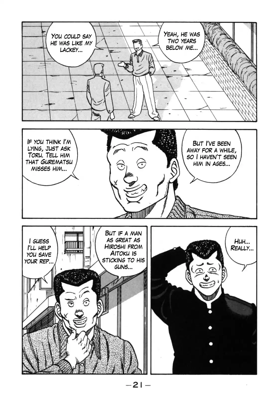 Be Bop High School Vol. 13 Ch. 110 The Smooth Talker's Bold Steps